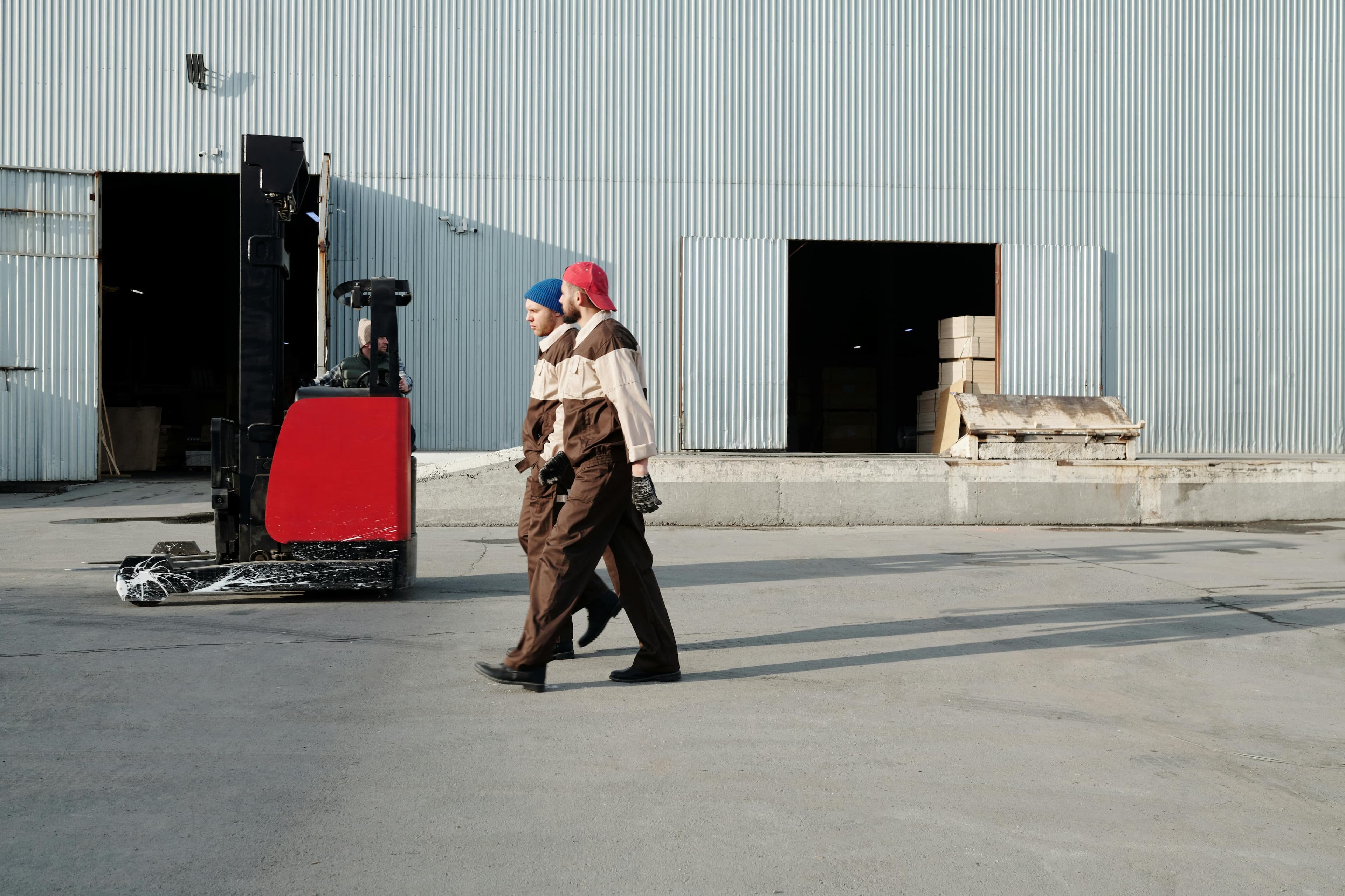 another worker on a composition